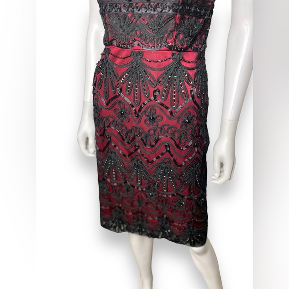 Sue Wong Nocturne Beaded Cocktail Dress - Picture 4 of 13